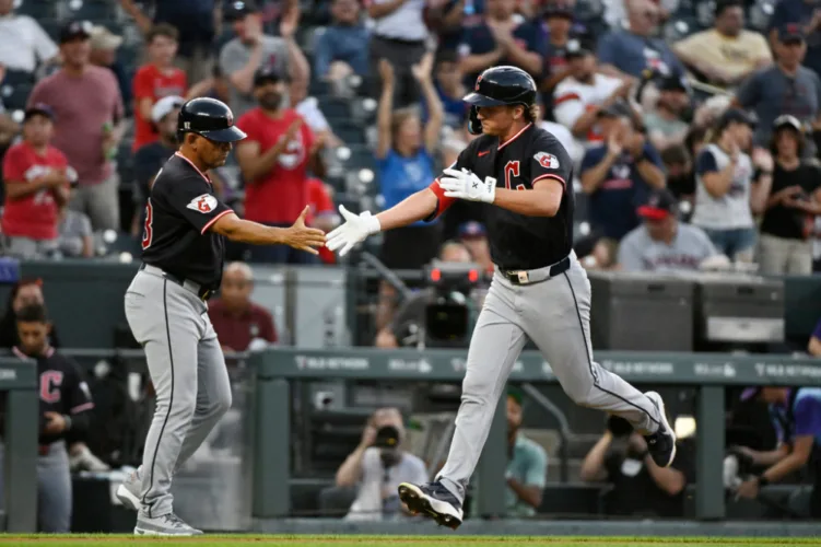 Bazzana, Bailey and Halpin help power the Guardians to win over the Rockies